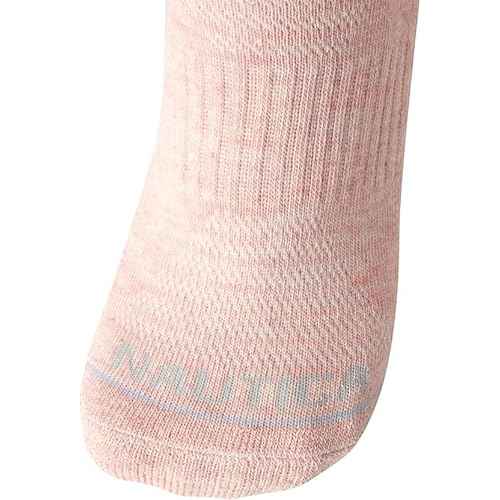 Nautica Womens Low Cut Socks - 12 Pack Breathable Cushioned Athletic Low Cut Tab Ankle Socks for Women (Sizes: 4-10)