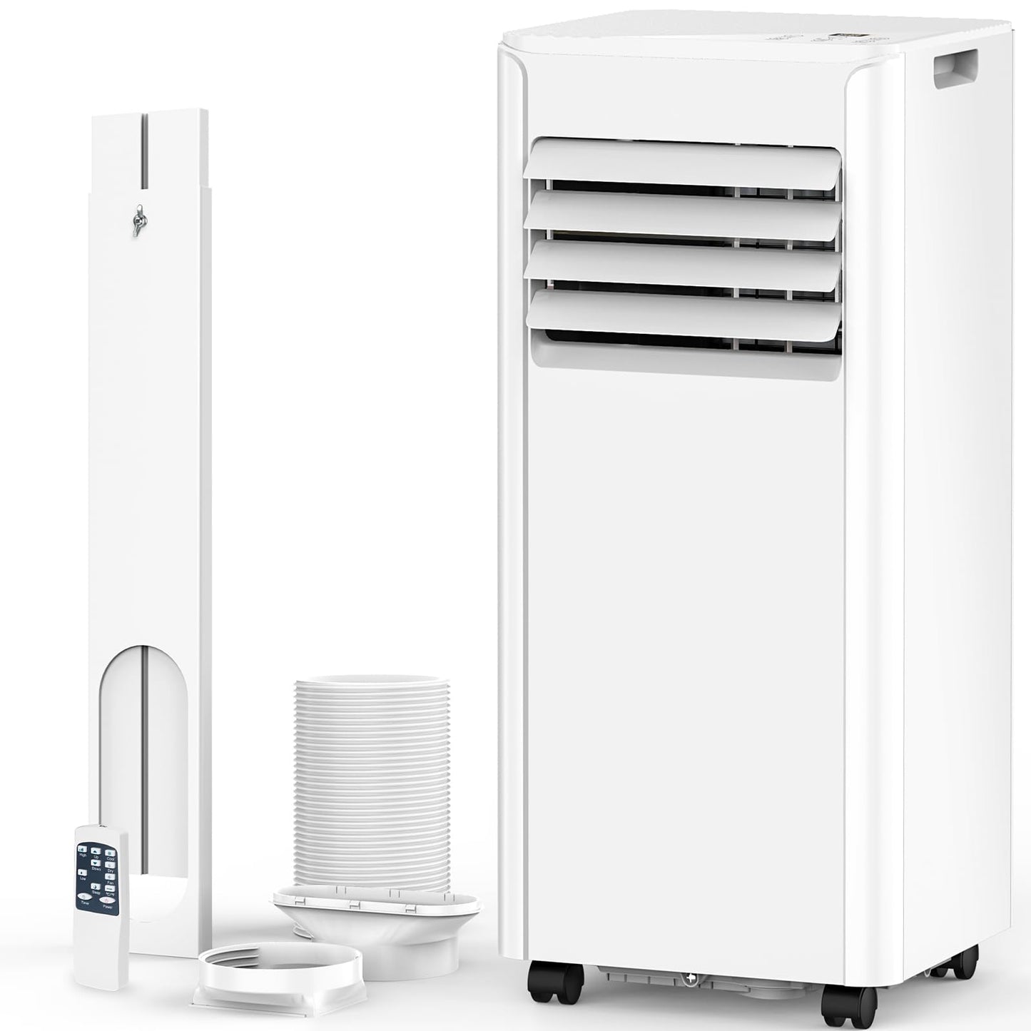 Electactic Portable Air Conditioners 8000 Btus, Portable Ac Unit Cools Up To 350 Sq.Ft,3-In-1 Free Standing Cooling Ac Unit With