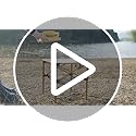 Peirhw Folding Camping Table, Portable Lightweight Aluminum Camp Table Roll Up Top with Storage Net for Outdoor, Camping, ...