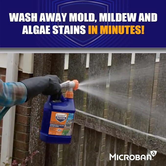 MICROBAN Outdoor Surface Care Multi-Purpose Foaming Cleaner