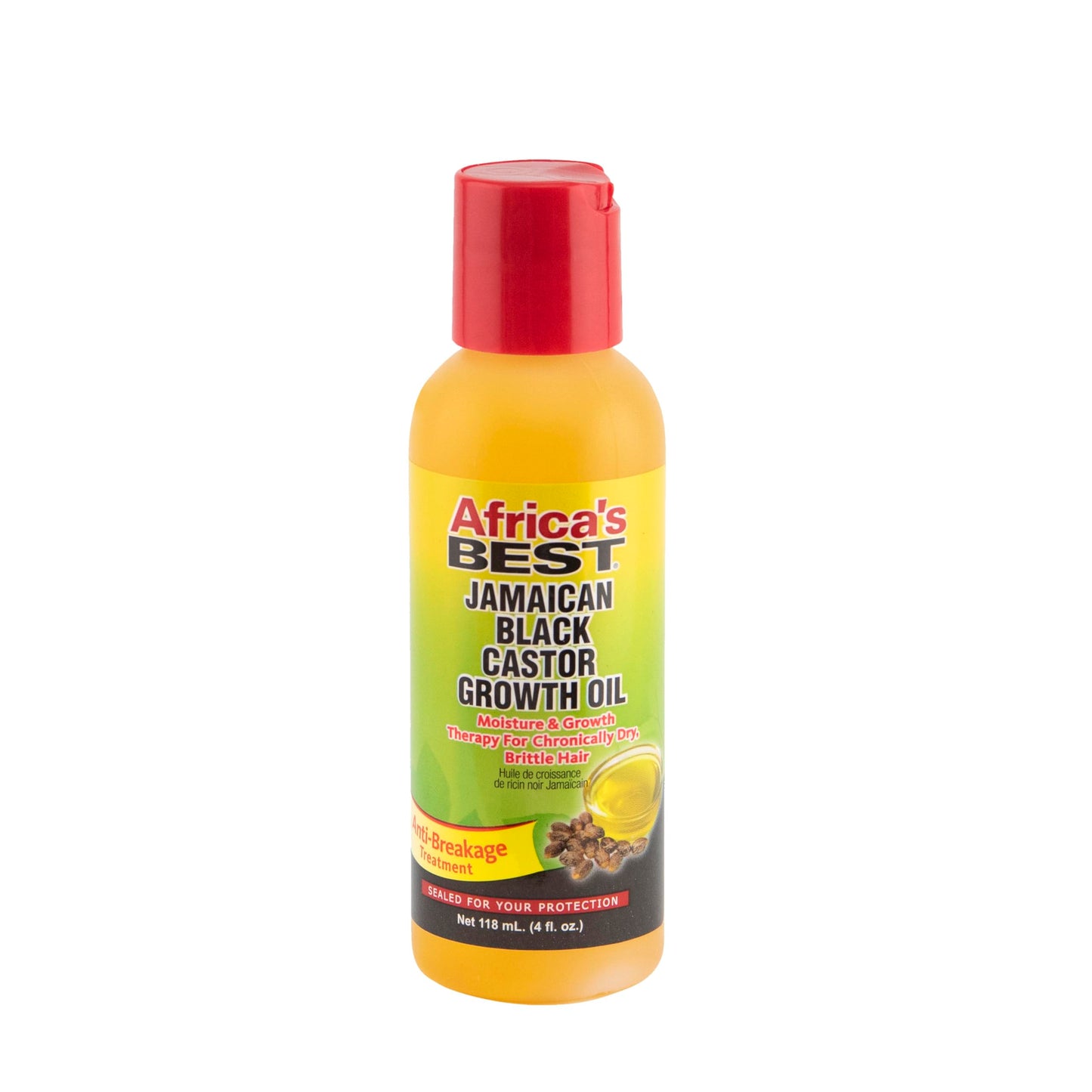 Africa's Best - Jamaican Black Castor Growth Oil, High in Vitamin E, Minerals and Proteins, Help Repair Dry Scalp, Split Ends, T