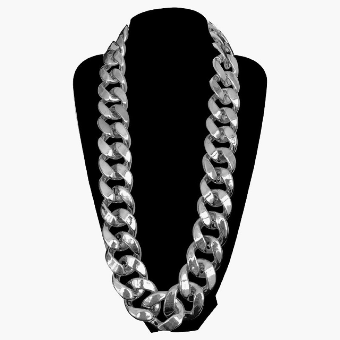 YWQZGYP Big Chunky Plastic Hip Hop Chain Necklace,26,32,36,40(Width 1.34inches)