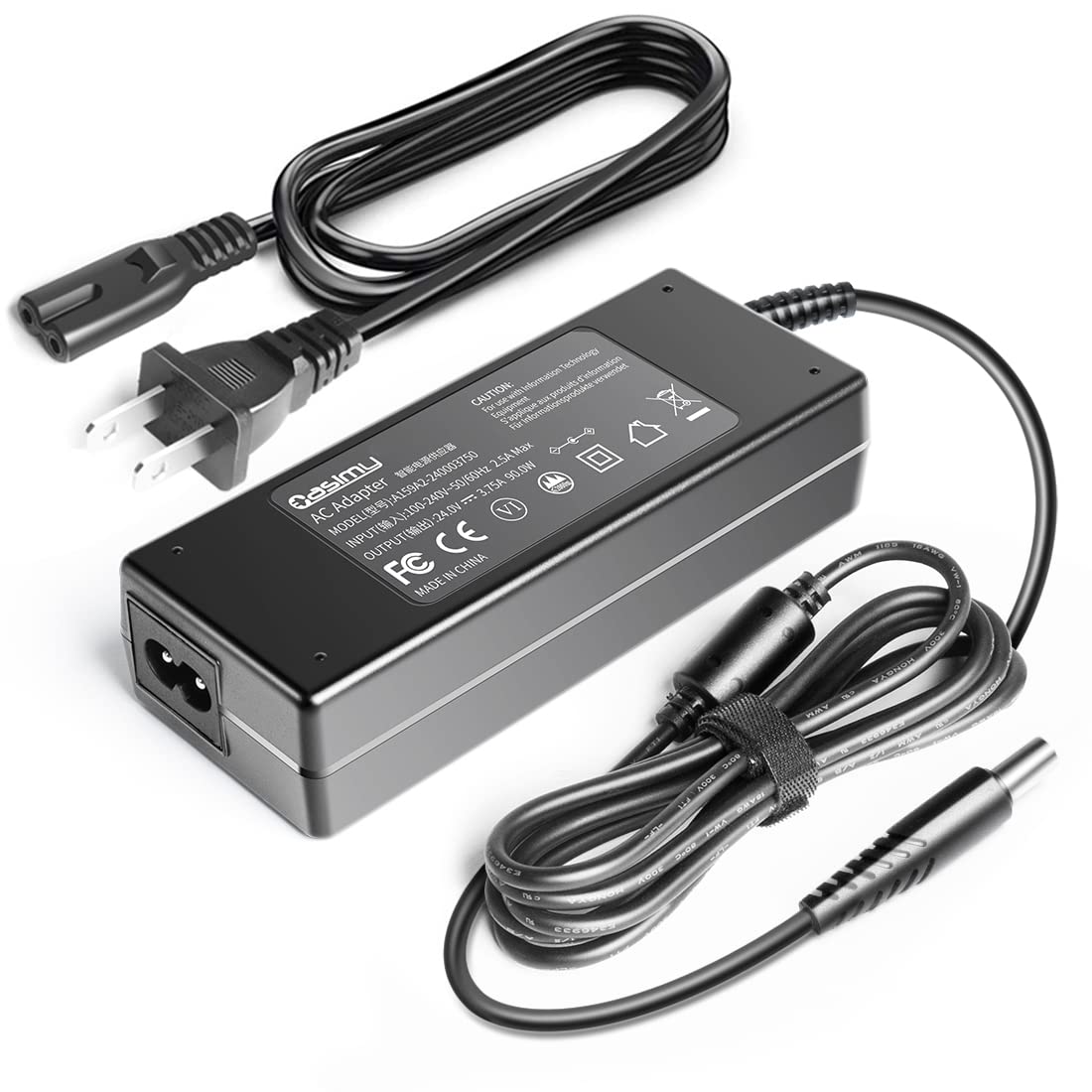 CASIMY 90W 24V AC Adapter Charger Compatible with ResMed Airsense 10 Air Sense S10 AirCurve 10 Series CPAP BiPAP Machines Resmed S10 370001 37297 37207 Power Supply Cord Cable Replacement