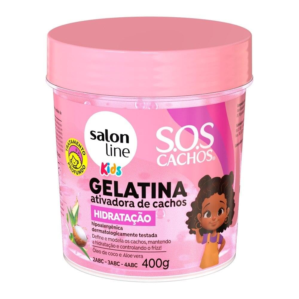 Salon Line Kids SOS Curl Activating Gelatin, 14.11 Oz - Moisturizing