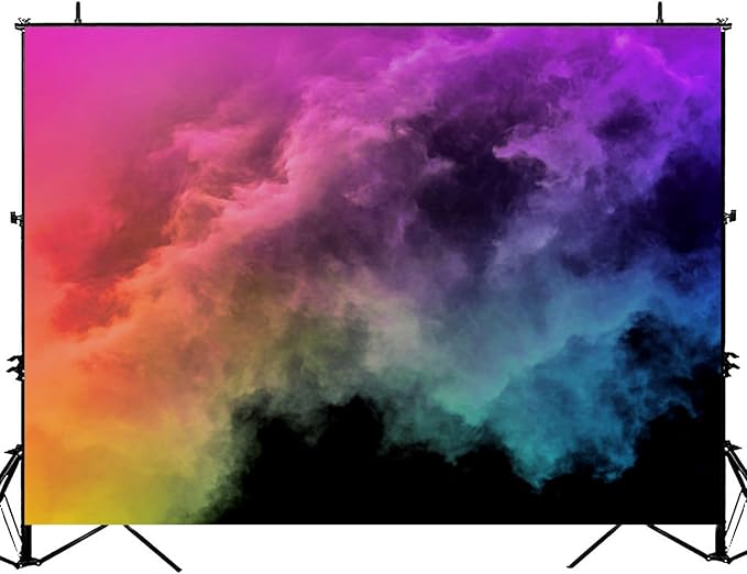 Photography Backdrop Photography Background Abstract Bright Frame Illuminated by neon Light for Photoshoot Portrait Photo ...