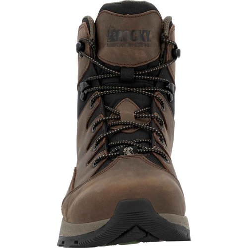 ROCKY Trophy Series Waterproof Outdoor Boot, Brown, Size 8.5(W)