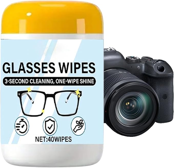Lens Wipes for Eyeglasses - Scratch Free Anti-Fog Cleaner - Glasses Cleaner Wipes | for Phone Computer Electronics Laptop Monitor TV Camera Goggles