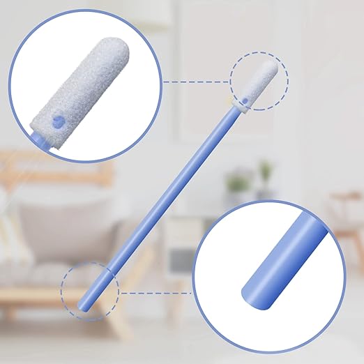 Wellgler's Foam Tip Cleaning Swabs,Cleaning Kits,for Electronics、Gun Cleaning，Effective Cleaning for Thin Groove Space（500pcs