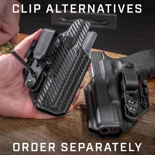 Tulster Oath IWB Kydex Holster fits: Shadow Systems CR920 | Optic Compatible Inside The Waistband Appendix Concealed Carry