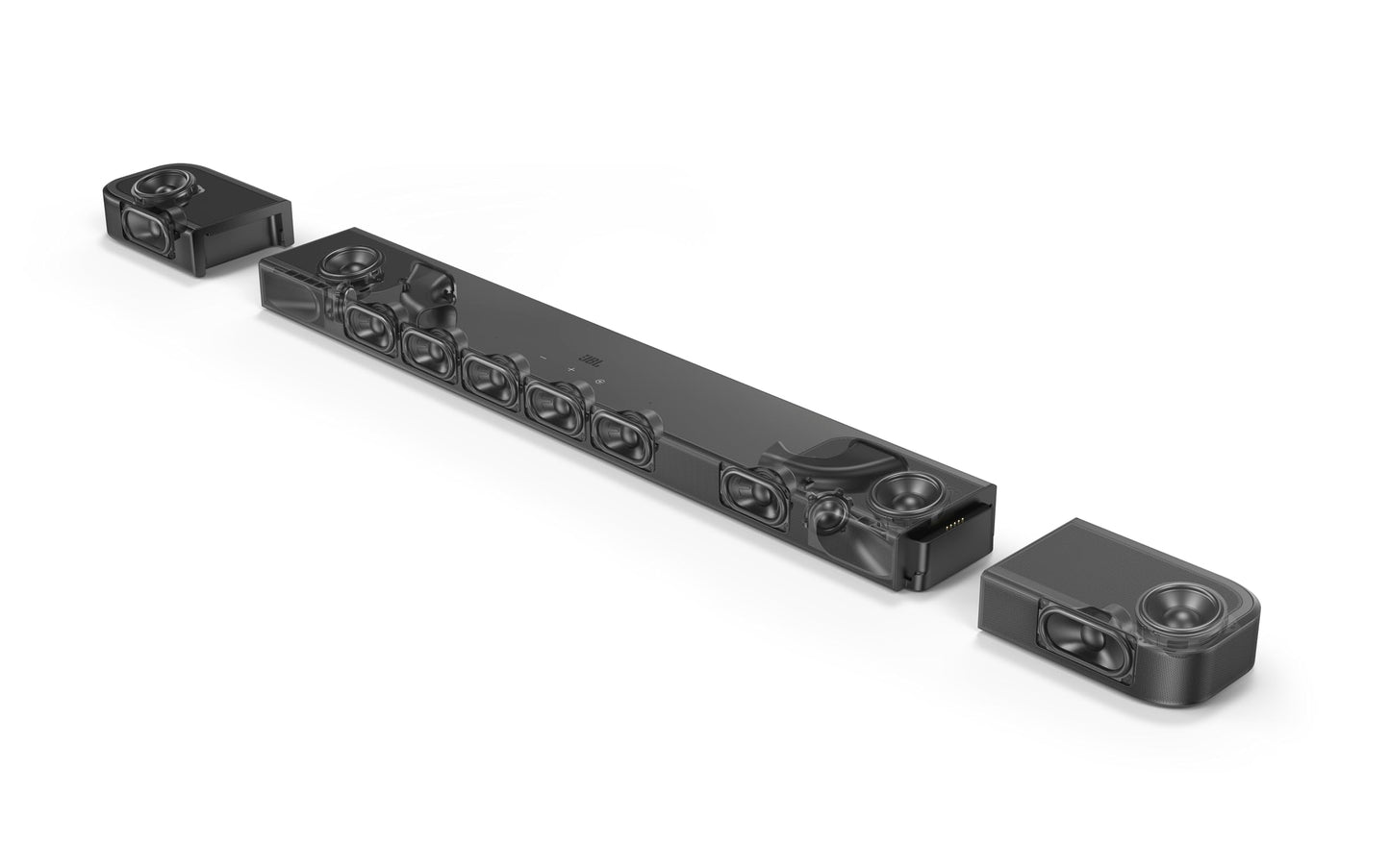 JBL Bar 1000MK2-7.1.4 Channel soundbar System with Detachable Surround Speakers, MultiBeam 3.0, Dolby Atmos and DTS:X, 480W RMS with 10" Sub & Works with Voice Assistant-Enabled Speakers (Black)
