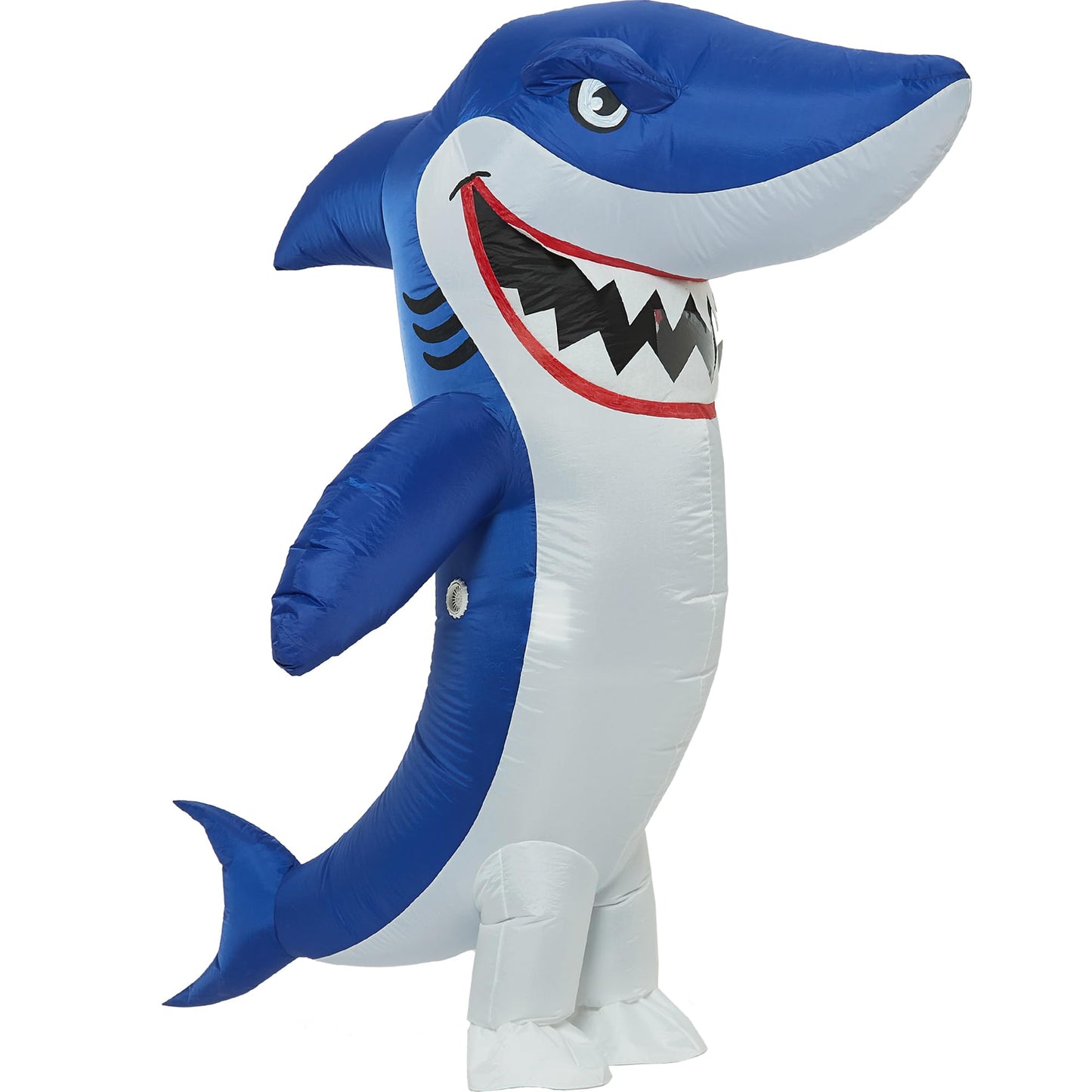 One Casa Inflatable Costume Full Body Shark Air Blow up Funny Party Halloween Costume for Adult Large Size