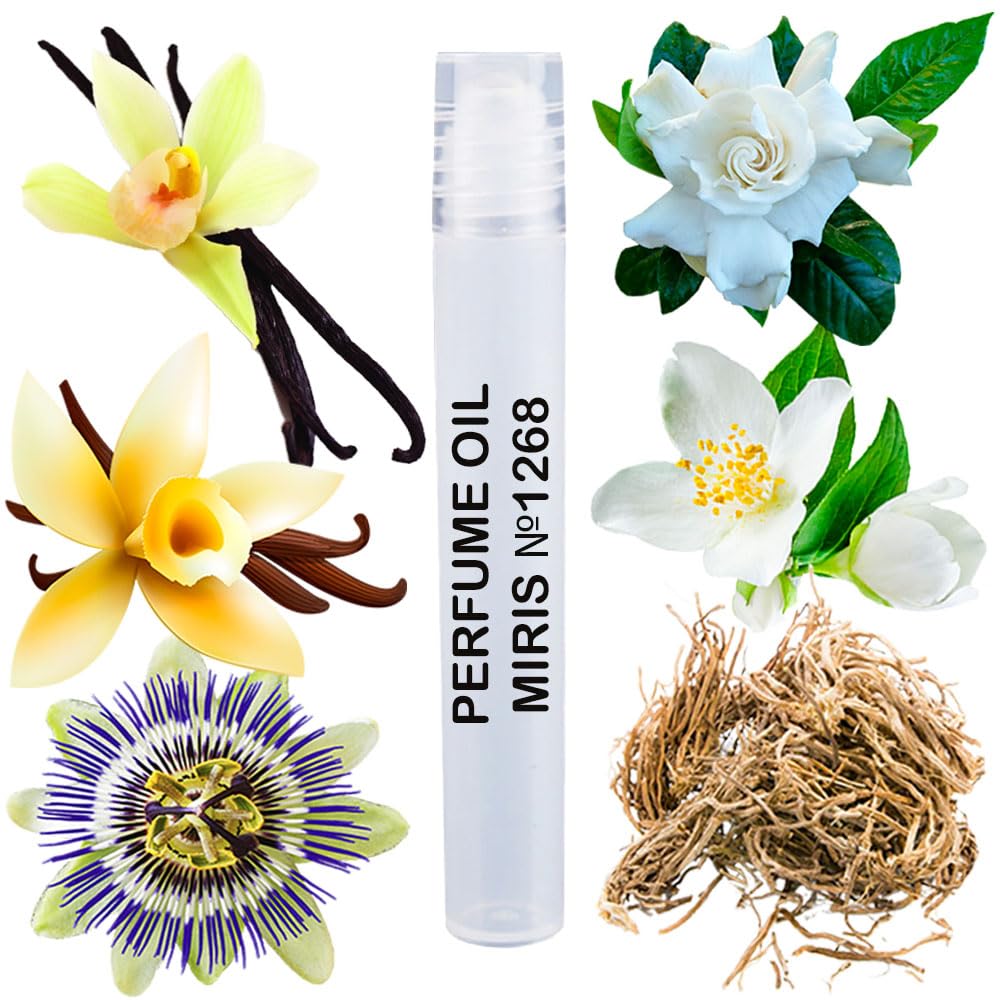 MIRIS No. 1268, Inspired by Hypnose, Long-Lasting Perfume Oil for Women Roll-On, Rollerball 0.34 Fl Oz / 10 ml