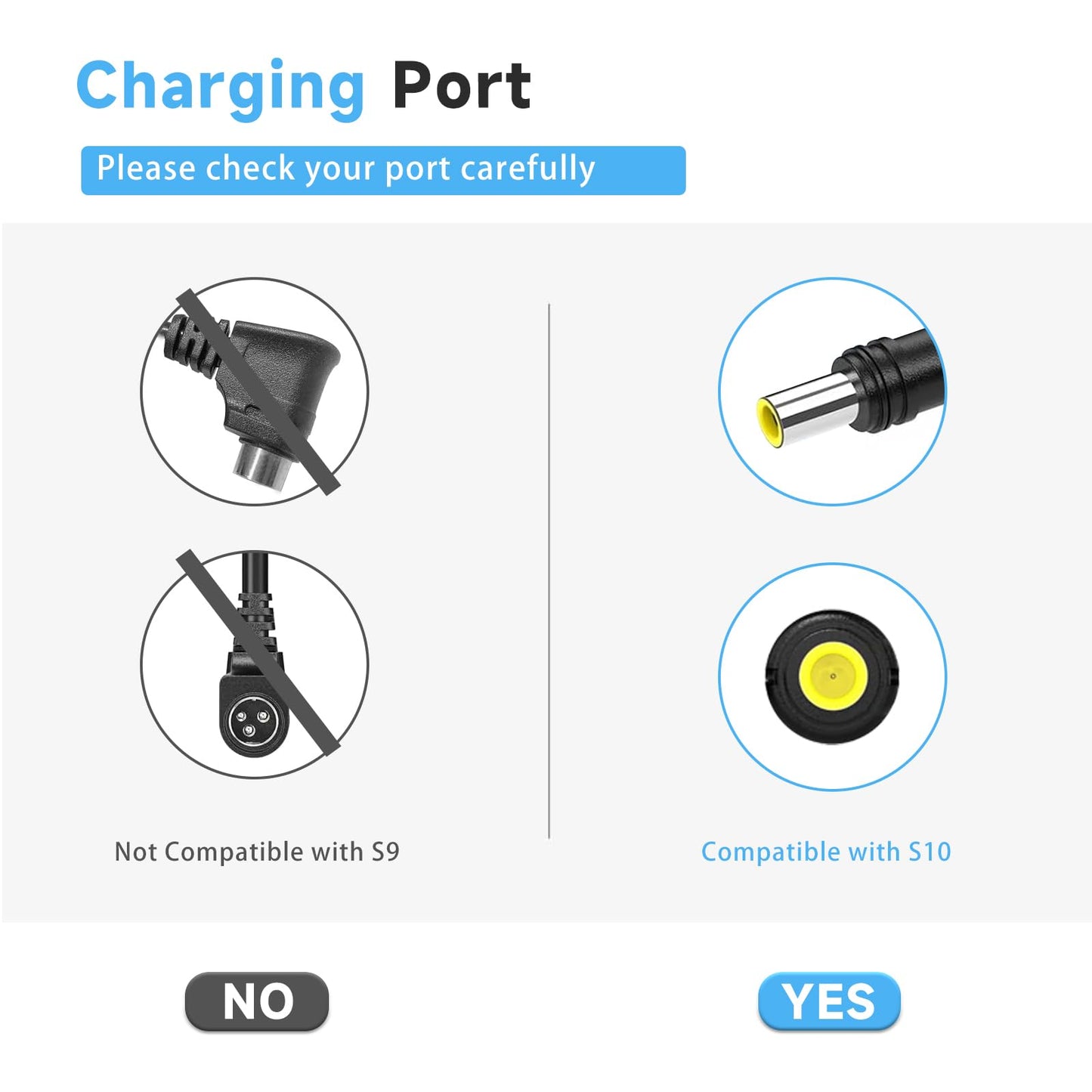 LIFKAHY 90W AC Adapter for ResMed Cpap Airsense 10 Power Cord ResMed aircurve 10 Autoset for Her CPAP Elite Power Adapter for AirCurve 10 and AirCurve 10S 10VAuto 10 ASV Charger (Yellow tip 1 pin)