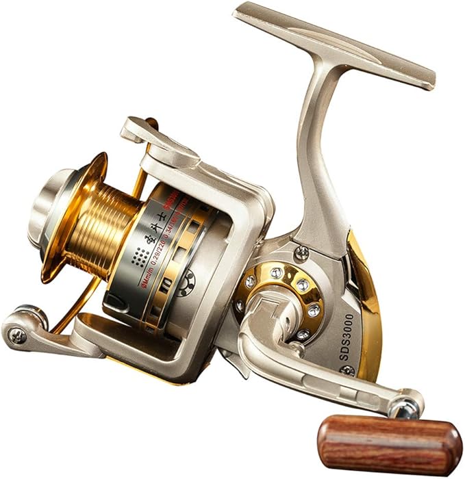 Diwa Spinning Fishing Reels for Saltwater Freshwater 1000 2000 3000 4000 5000 6000 Series Fishing Spool Left/Right Interch...