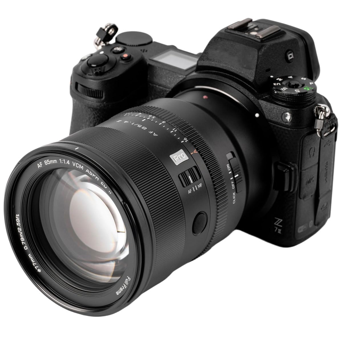 VILTROX 85mm f/1.4 F1.4 Z STM Full Frame Portrait Lens for Nikon Mirrorless Cameras,Autofocus Large Aperture Lens Compatible with Z-Mount Z30 Z50 Z50II ZFC Z5 Z5II Z6 Z6II Z6III Z7 Z7II Z8 Z9 ZF ZR