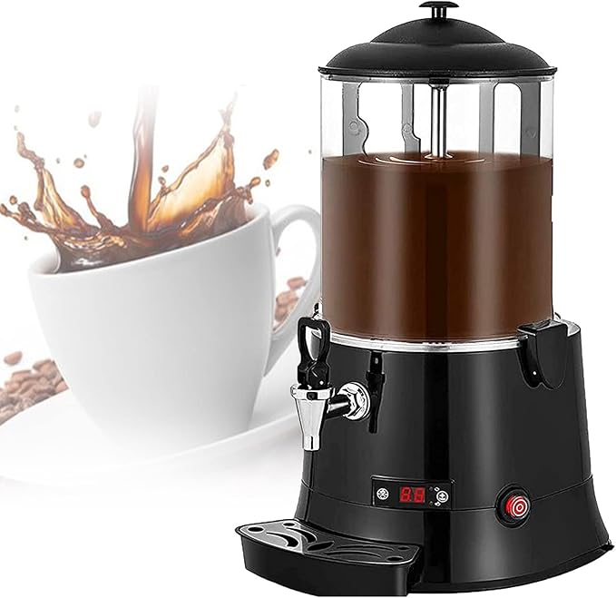 Chocolate Fountain,Commercial 5L Hot Chocolate Dispenser Machine,Electric Chocolate Beverage Making Machine,Adjustment Cho...