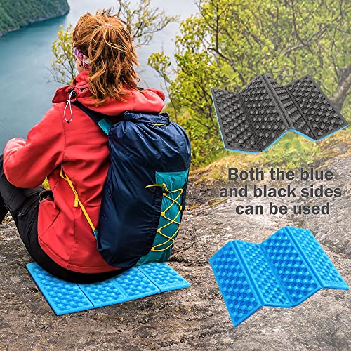 uxcell Lightweight Foldable Foam Hiking Seat Pad for Camping, Portable Sitting Pad Outdoor Sitting Mat for Picnic, Hiking,...