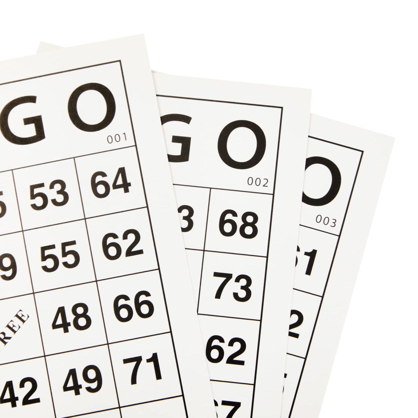 Juvale 180 Sheets Reusable Paper Bingo Cards Bulk for Adults, Disposable Number Game Set for Large Groups (6x4 in Paper Sheet)