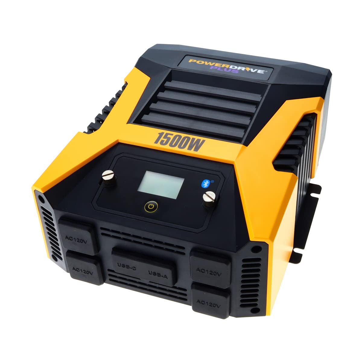 Powerdrive Plus Pwd1500P 1500 Watt Power Inverter With Bluetooth(R) Wireless Technology And Remote Control