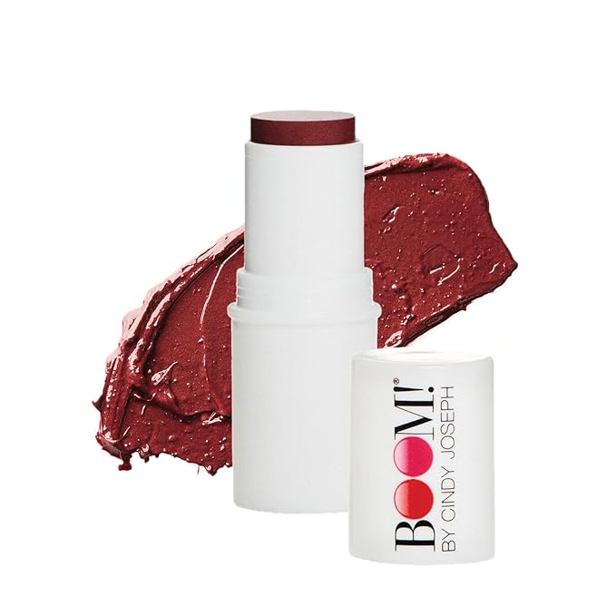 BOOM! by Cindy Joseph Boomstick, Golden Peach ® + Boomstick Color ™ - Buildable Lip & Cheek Tint Makeup Sticks, Cream Blush Stick & Clean Beauty Formula Cosmetics
