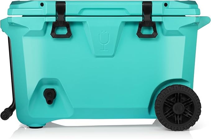 BrüMate BrüTank Wheeled Hard Cooler with Built-in 3-Gallon Drink Dispenser Tank & Tap | 7+ Day Ice Retention | Perfect for...