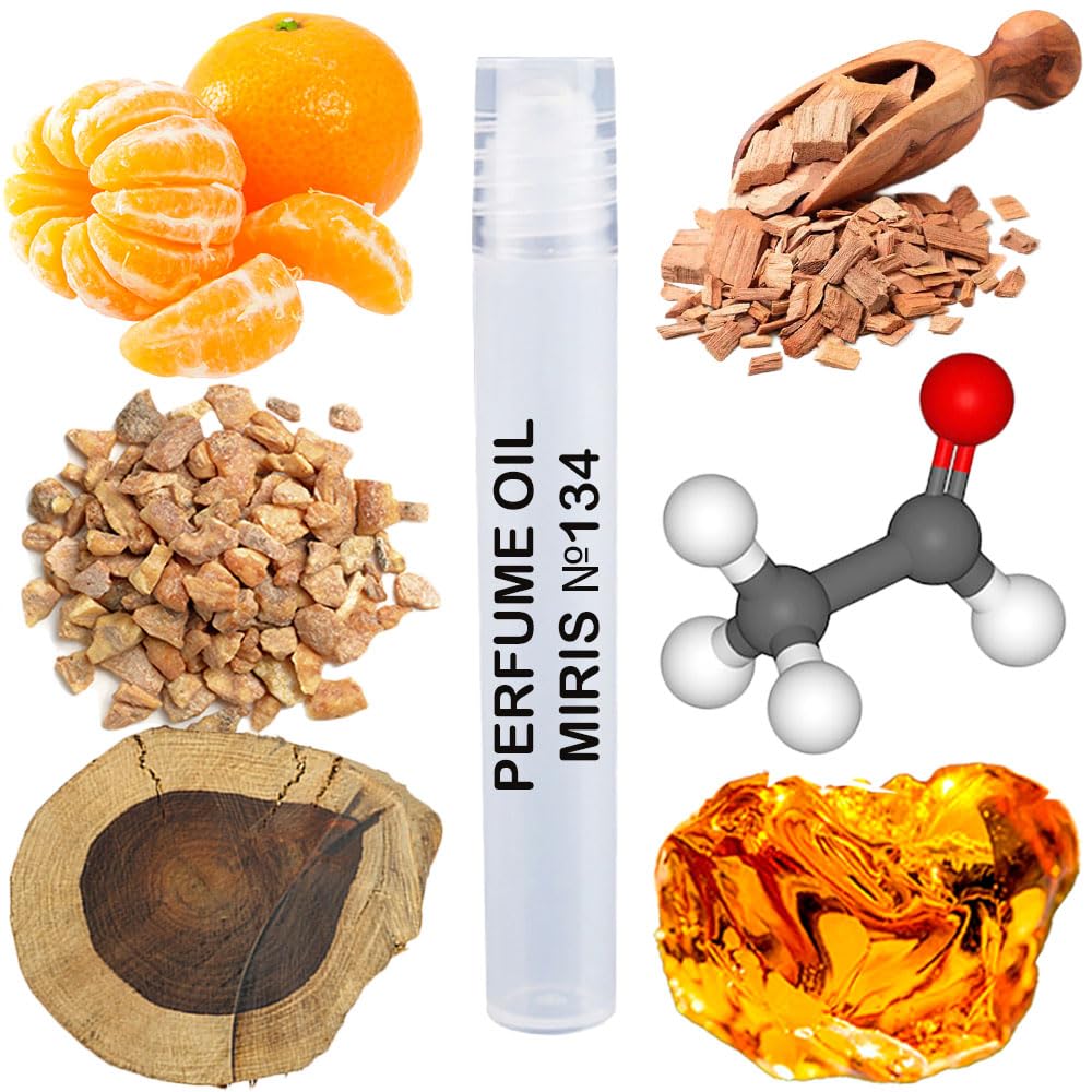 MIRIS No. 134, Inspired by Dune, Long-Lasting Perfume Oil for Women Roll-On, Rollerball 0.34 Fl Oz / 10 ml