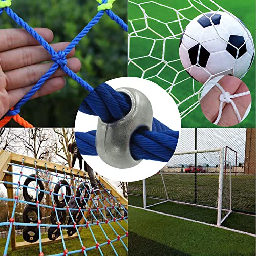 NNNJunhua Climbing Net Ladder Cross-Type Connectors Composite Rope and Nylon Rope Climbing and Hanging Net Hand-Woven Repa...