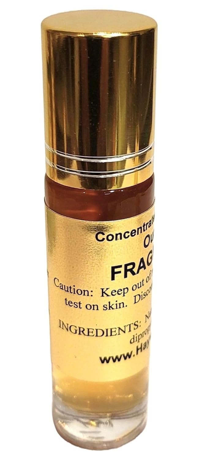 HYWD Enterprises Perfume Oil Comparable to WHITE SUEDE for women, Fragrance Rendition, Eau de Parfum, 1/3 oz. (10ml) Glass Roll