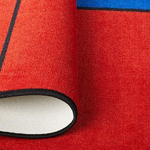 KIDCARPET.COM Blocks Seating 30 Multi Nylon Area Rug, 10' x 12', Multicolored, Educational Classroom Rug, Kids Learning Play Mat | Area Rug for Bedroom or Playroom