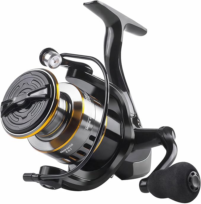 Persei Spinning Fishing Reel - 22LBs Max Drag, 5.2:1 Gear Ratio - Lightweight Ultra Smooth Powerful Saltwater or Freshwate...