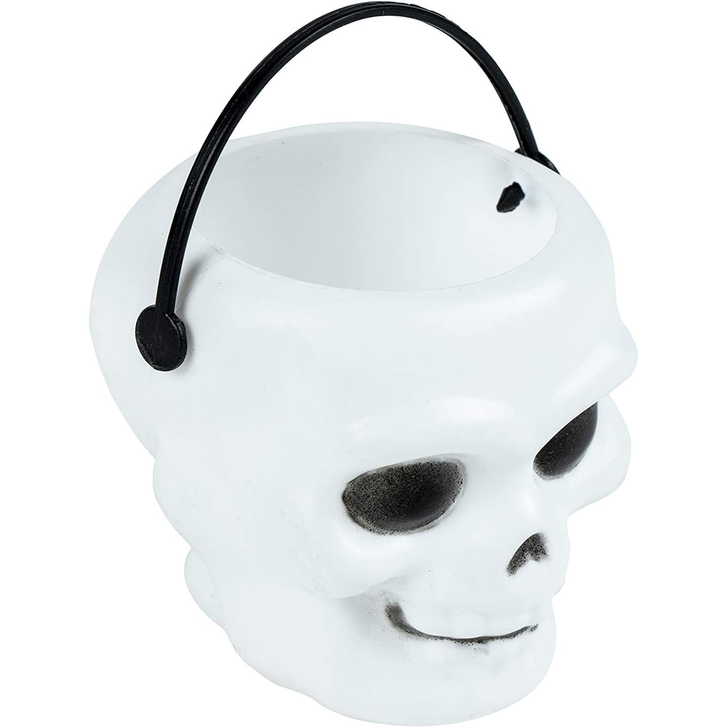BLUE PANDA 24 Pack Mini Halloween Candy Buckets with Jack-O-Lantern, Skull & Frankenstein Designs for Kids' Trick-or-Treat Loot Bags, Goodies and Favors - Halloween Bucket