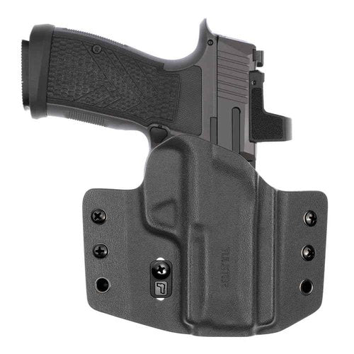 Tulster OWB Contour Kydex Holster in Right Hand fits: Sig Sauer P365 AXG Legion | Optic Compatible Outside The Waistband Concealed Carry