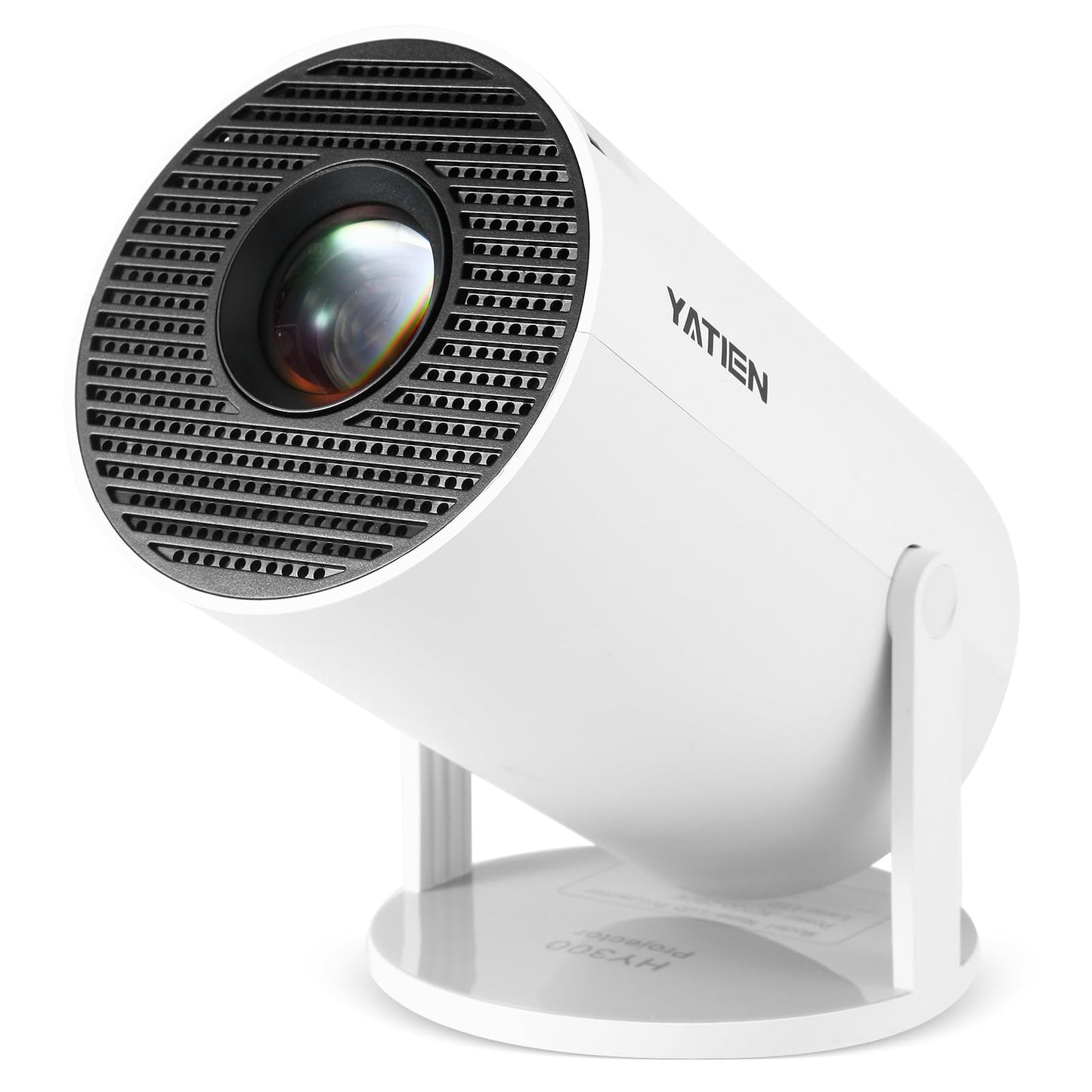 Yatien Mini Projector Portable Projector Movie Home Cinema Bedroom Student Dorm Projector Watch Soccer Competition Basketball Ma