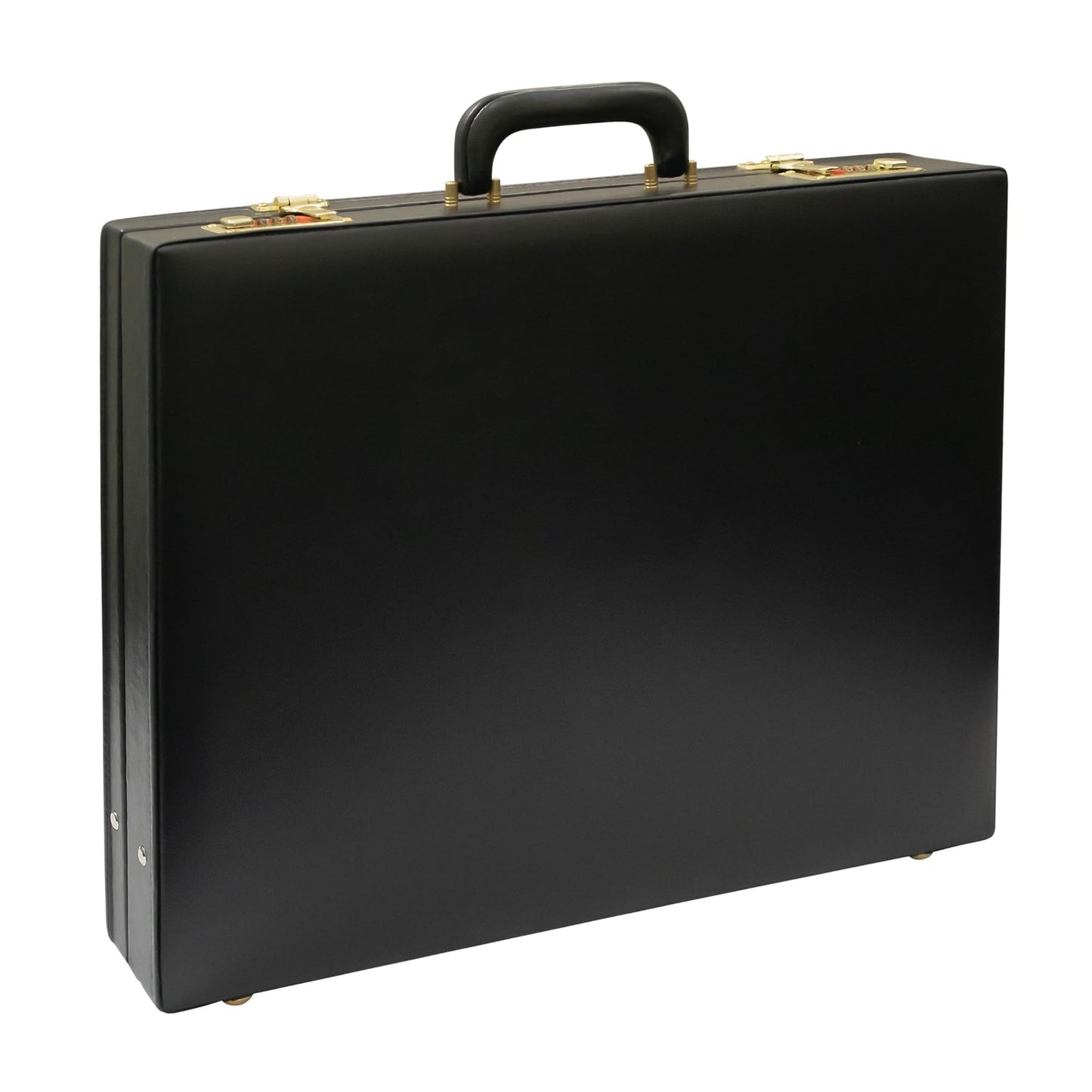 Premium Masonic Regalia MM/WM Apron Hard Case Briefcase, Black Leather – Freemason Bags & Cases (Imitation Leather)
