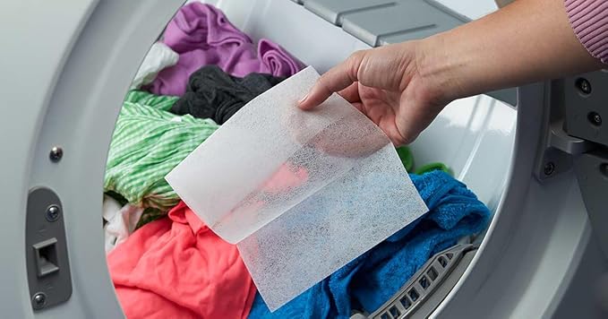 200 Dryer Sheets(6.4"x9")w/ Easy-to-Dispense Box to Drive Clothes Ultra Soft,Fabric Softener Fresh Scent Made in USA,Drive Clothes Ultra Soft,Reduce Static Cling,Help Prevent Wrinkles & Repel Pet Hair