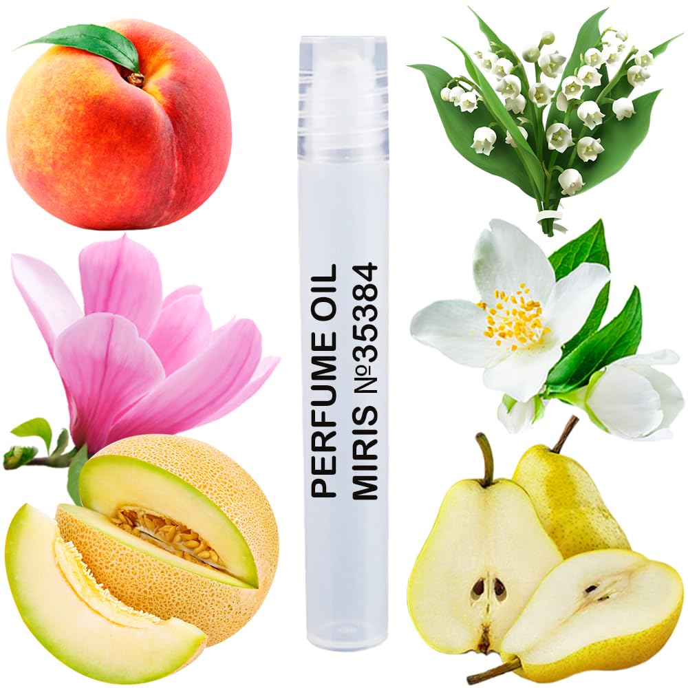 MIRIS No. 35384, Inspired by J'adore, Long-Lasting Perfume Oil for Women Roll-On, Rollerball 0.34 Fl Oz / 10 ml
