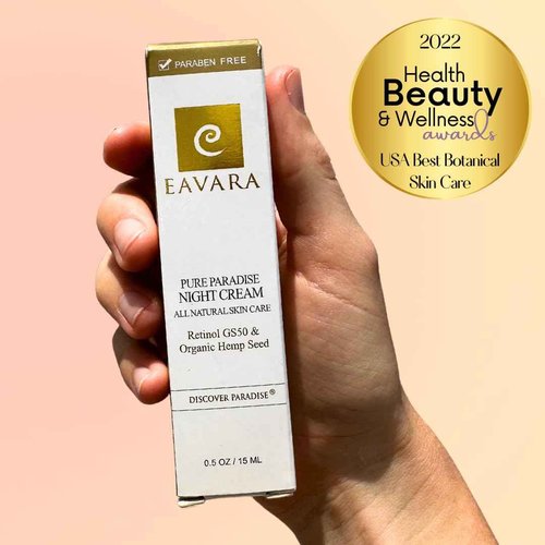 Organic Anti Aging Daily Moisturizer Cream and Natural Retinol Night Cream