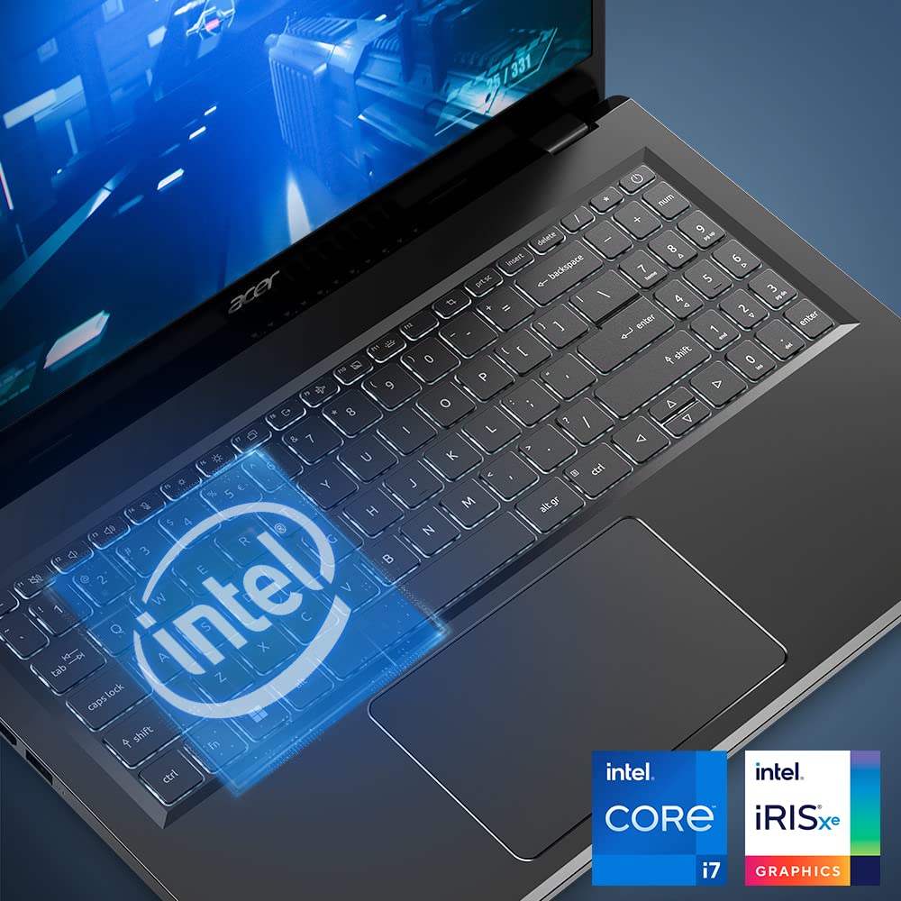 Acer Aspire 5 15 Slim Laptop | 15.6 Fhd (1920 X 1080) Ips |Core I7-1355U | Intel Iris Xe Graphics | 16Gb Lpddr5 | 512Gb Gen 4 Ss