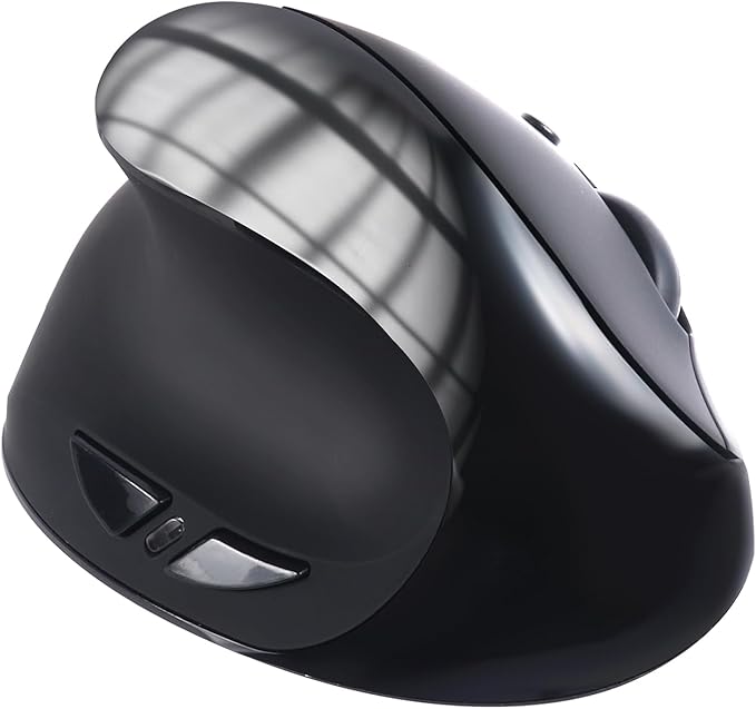 Justdfine Ergonomic Mouse, Wireless Vertical Mouse, Rechargeable Wireless Mouse,2.4GHz Optical Mouse : 3 Adjustable DPI 80...