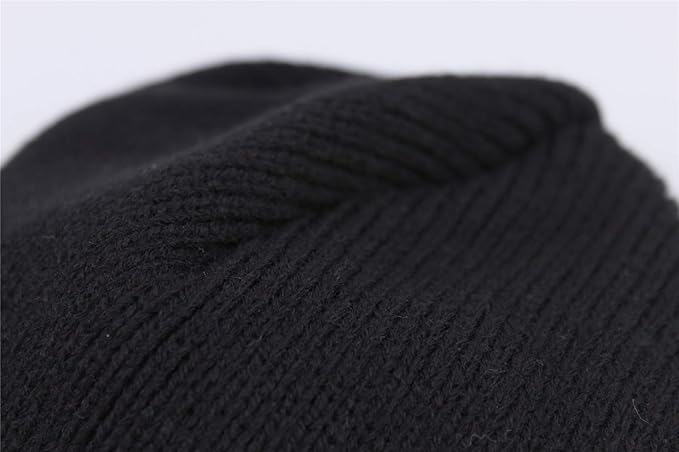 Connectyle Men's Knit Winter Hat with Ear Flaps Fleece Lined Beanie Warm Knitted Skull Cap Beanies Watch Hat
