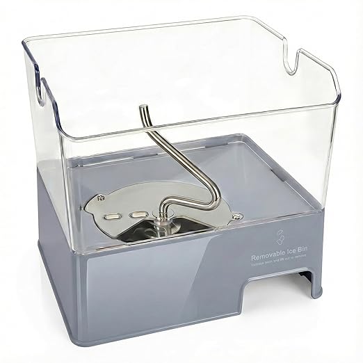 ColleRain W11129522 Refrigerator Ice Bin Compatible with KitchenAid Ice Bucket Replacement, W10564750 Ice Bucket Assembly ...