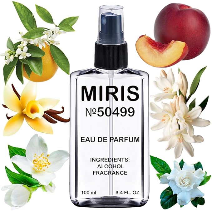 MIRIS No. 50499, Inspired by Dej Vu White Flower 57, Long-Lasting Eau de Parfum for Women, Spray 3.4 Fl Oz / 100 ml