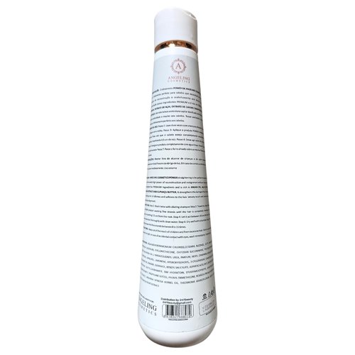 1000ML/33.81 fl.oz ANGELING POWER Brazilian Keratin Hair straightener Treatment Anti Frizz Tanino Coconut Hyaluronic Acid Macadamia Argan Oil Collagen keratina straightening blowout mask dry damaged