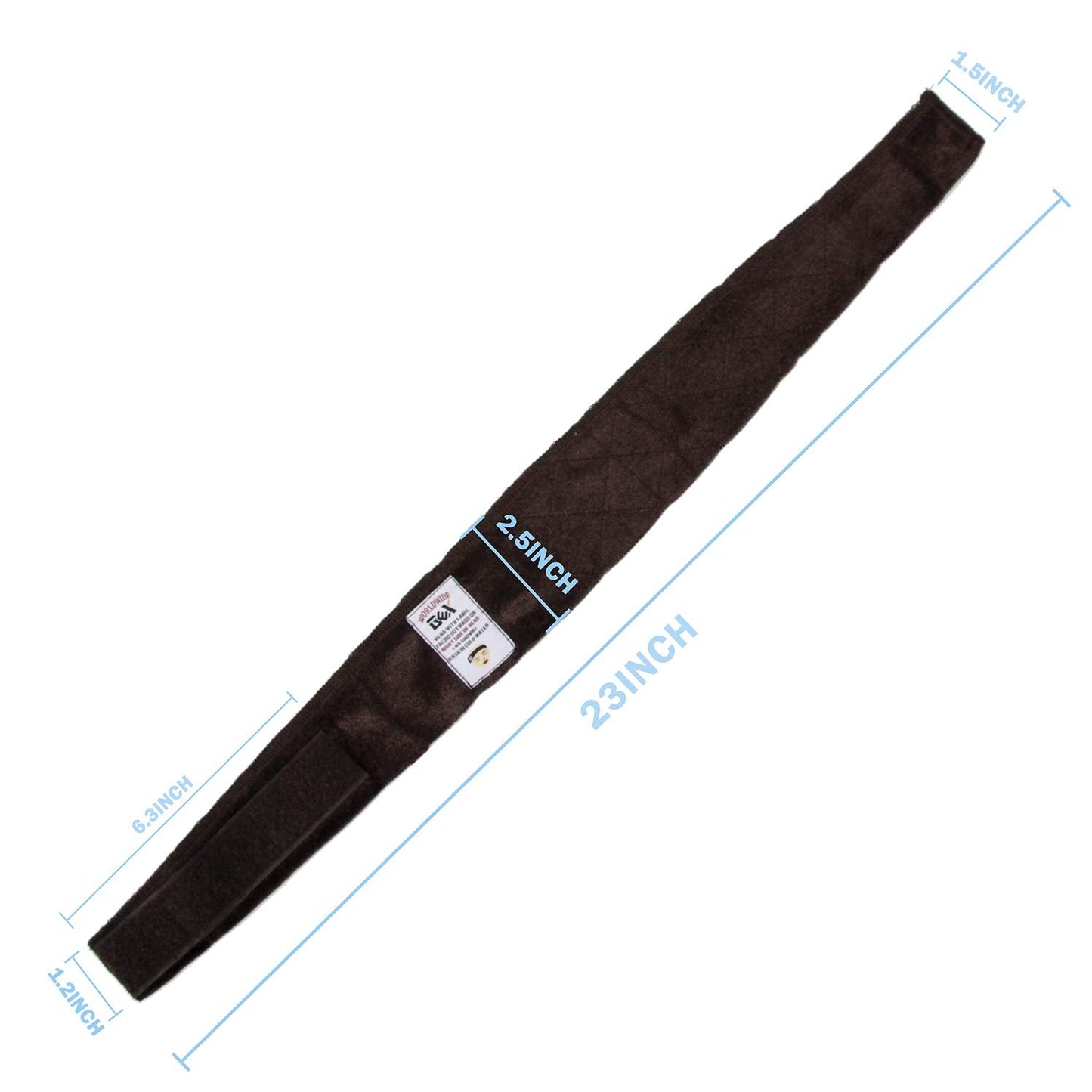 gexworldwide GEX Wig Grip Band Adjustable Velvet Non-Slip Breathable Head Band to Keep Wig Secured and Prevent Headaches (Brown)