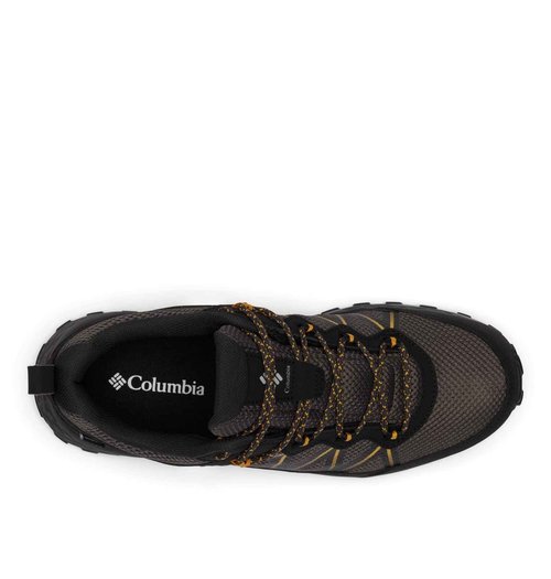 Columbia Mens Peakfreak Rush Outdry, Black/Raw Honey, 7