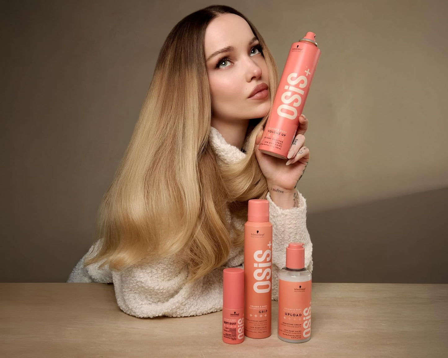 OSiS+ Grip Extreme Hold Mousse - Extra Strong Control and Volume with Lasting Definition and Natural Shine - Volumizing Formula