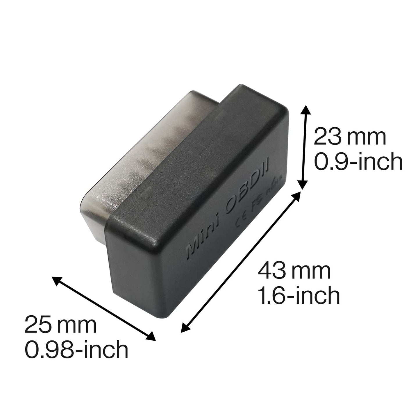 ATOTO AC-4450 Bluetooth OBDII/ OBD2 Car Diagnostic Scanner/Scan Tool only for ATOTO A6& S8 Series Android Car Stereo - Compatible with Torque App