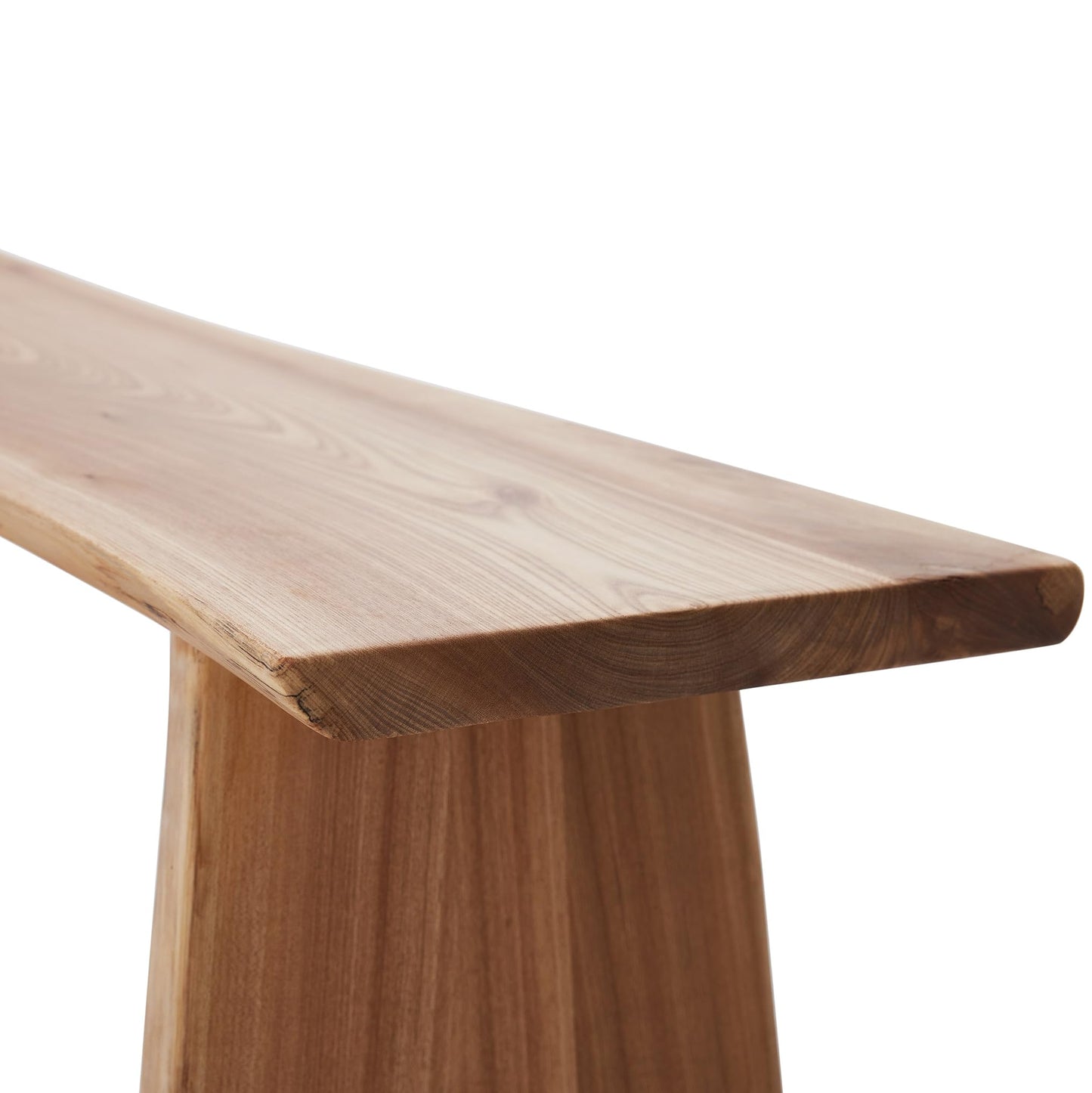 BALANBO Elm Wood Dining Bench Bedroom BenchesIn Footrest Stool Accent Bench for Entryway Dining Room Living Room Bedroom End of Bed Long 47.6IN