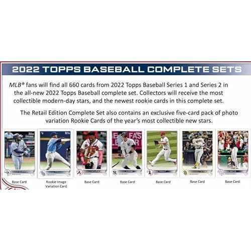 2022 Topps Baseball Complete Set Factory Sealed Retail Edition - Baseball Complete Sets