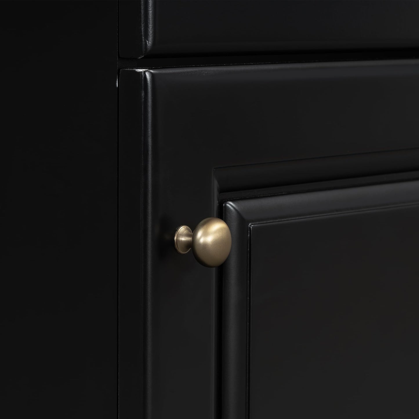 Christopher Knight Home Vanes Wood Frame 20" Bathroom Vanity with Ceramic Sink, Cabinet with Soft-Closing Door Shelf and Adjustable Shelf, Open Back, Metal Hardware, Storage/Organizer, Black